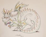 Puff... magic dragon from dragon growth