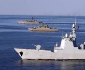 Iran, Russia and China on Friday began a joint naval drill in the Indian Ocean aimed at boosting marine security, state media reported. from fuck in chitwanex indian