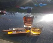 party Millie fleur and metaxa 12 year on this wonderful day great pairing the sweetness of the metaxa really completes the whole partagas experience great combo from olivia fleur