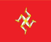 Flag of the Isle of Man NS party from saree women ballbusting man of hand lock of man