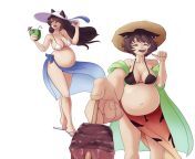 Miss Kali, pregnant is she, Kali Belladonna - month 7 [Reqqles] from kali jail