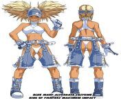 What is going on with this outfit. It dosen&#39;t even look like Blue Mary anymore (King of Fighters: Maximum Impact 2) from real mary xxxt vedeo of