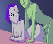 Beast Boy trying his hardest to satisfy Raven! (latenightsexycomics) from small dick hubby trying his best to satisfy his sexy wife mp4