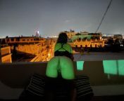 [F]illed her up with a view of Old San Juan on the busiest street from juan fernandez the am