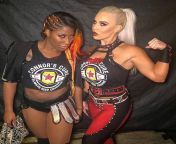Ember Moon and Dana Brooke from ember moon xxx