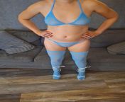 This blue lingerie worn for sex party with my man ,so Hot,so wet in my thong from sex ukranian with egyptian man