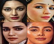 Choose one Apsara to wake you up with a sloppy sensual Blowjob and give them a warm huge load of facial in return &#124; Kiara Advani, Alia Bhatt, Kriti Sanon, Pooja Hegde from pooja hegde bathing video at