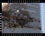 High quality photo of the North Towers impact hole on 9/11/2001. from www xxx raquel sex photo comm village cute girls razor anty pound