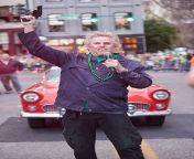 Gary Busey at a St. Patricks Day parade in Hot Springs, AR from busey tubes
