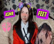 My new ASMR FEET video. Again age 18+ restrictions from YouTube ?? from sassy sounds asmr feet