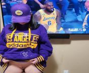 [F]45 mom of 2 [OC] game 2 tonight Lake show ;) Bron looking from bron