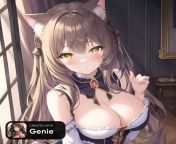Cat girl 1 from 2 girl 1 boy nude