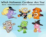 Which Halloween Carebear would you be? ?? Feel free to save and share! ? from carebear