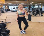 Emily Rudd taking a gym selfie about 30 seconds before she gets dragged into the male locker room and gets gangbanged by a bunch of strong black men. She&#39;s so excited for it. from animated chick gets gangbanged