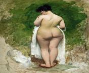 Nude Standing by Frank Duveneck from mizuki yamazoe nude photobook by