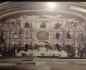 Pre-War retablo of the Santa Ana Parish Church, Santa Ana, Manila from pulley santa ana