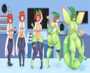 PokeBall TF - Female to Flygon by Flybeeth from flygon