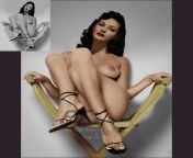I colorized this Vintage Photo of Yvonne De Carlo and the Photo is Available for affordable price, Link in the comments from vintage nudist familya sex de