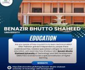 Benazir Bhutto Shaheed University from benazir bhutto nude fake