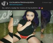 The Chronicle&#39;s of Tina&#39;s adventures with her new butt plug from last night are still popping off today on onlyfans. Awe that&#39;s a face only a mother could love ??? onlyfans: trashxqueen from belle delphine butt plug onlyfans set leaked 14
