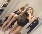 You caught me possessing your friend as you two were heading into Victorias Secret. As punishment you are making me try on and model all sorts of things for you but you keep getting handsy. (RP) from try on and review of peaveyhooters uniform pantyhose