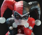 Harley Quinn 3D edit from harley quinn 3d