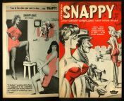SNAPPY magazine 1957 from baari magazine