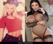 Amy Anderssen before and after surgery from amy anderssen oiled titsfuck