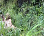 Feeling like Adam and Eve in the Garden of Eden in this lush, tropical jungle. from bangladeshi scandal adam and