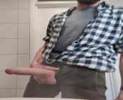 quick fuck in the bathroom? ? from cock hungry date sucks in the bathroom
