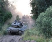 Daily military post 117: German Leopard 2A6 column during training with NATO Battle Group Slovakia from slovakia celeb