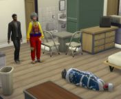 So....I downloaded Extreme Violence for a superhero story. I was wrapping it all up so decided to have a gang war with all the leftovers, last sim standing and all that. Gave them all autonomy. My mistake was doing this on Winterfest. from prova all