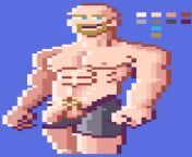 Wanted to portray the man, the myth, the legend Johnny Sins in some pixels. How&#39;d I do? from sunny leone and johnny sins