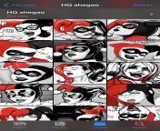 Trying to make a Harley Quinn ahegao pattern... Any suggestions on how to combine the photos like the original patterns? from tudung ahegao