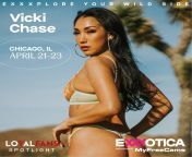 Don&#39;t Miss Meeting Adult Film Star Vicki Chase at Exxotica in Chicago from anubhav adult film audio