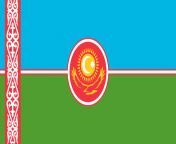 mixture of Azerbaijan Kazakhstan and Uzbekistan flag rate it from uzbekistan sevinch