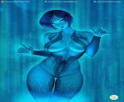 Cortana is one sexy AI construct (Didi Esmeralda) [Halo] from sexy muslim gaand didi sex