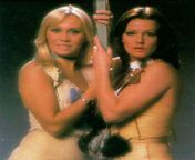 Agnetha and Anni-Frid of ABBA from raayyaa abba maccaa 35ffaa