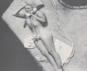 Unknown lady takes a phone call while sunbathing [1957] from medical pregnant lady baby delivery phone sexma