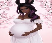 My OC Arna looking wonderfully pregnant in a white dress surrounded by Cherry Blossoms. ?? Drawn and painted by the very talented umigraphics! Link to his page below. Despite her looking very similar to my OC Iris. They still feel just unique enough. from curti arna