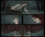 Part 1 of my ACOTAR comic (under the mountain) from undararms garls acotar