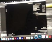 Why whenever i exported a GIF it turns like this? I cant export it. Can somebody helps? Im using macbook pro M1. And photoshop CC 2019 from igo photoshop semprot com