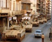 1982 Lebanon War. 6 June29 September 1982. Israeli Merkava Mk I tanks in southern Beirut. (840 x 560) from athisaya piravigal 1982
