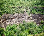 The Ajanta Caves, built over 2,000 years ago in the remote hills of central India, then left abandoned and accidentally rediscovered in 1819 during a tiger hunting party. from www xxx india desi sex comes and girl rape in junglela nana nani video
