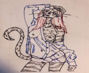 Furry figure drawing! :3 [X] (missbillly) from furry monsters fuck t