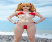 Asuka Langley by (Kanra_cosplay) from [Evangelion] from rule34 evangelion