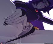 Raven dripping wet (Chrysalisdraws) [Teen Titans] from teen titans hentai parody tentacles