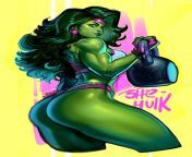 (M4F) looking for someone to play as She Hulk in a sort of wholesome RP that leads to sex. Im thinking Im a normal person who gets saved by She Hulk and a romance ensues from there? Hoping for a more comic accurate rp as well! from nafal sex hdnna m
