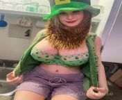 Visit from a big boobed leprechaun? from a big vot