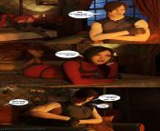 Ada and Leon Reunion Comic page 3 from sunny leon amp4 movie jisam 3
